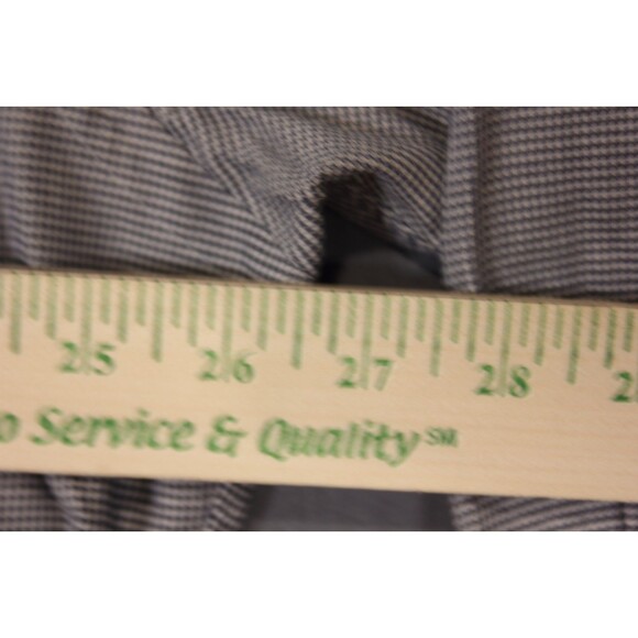 Polo Ralph Lauren Yarmouth Blue Houndstooth Plaid Long Sleeve Shirt 17 34/35 - Picture 5 of 11